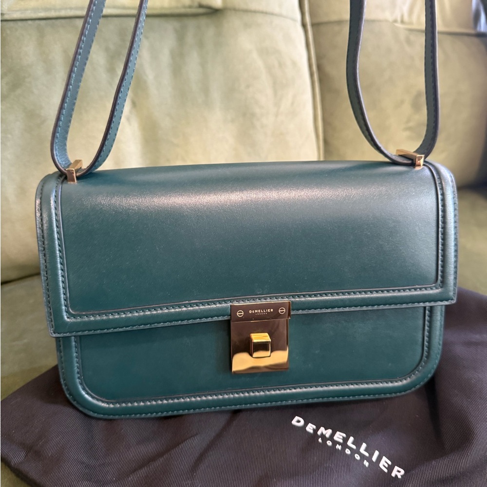 DeMellier Paris Crossbody in Emerald